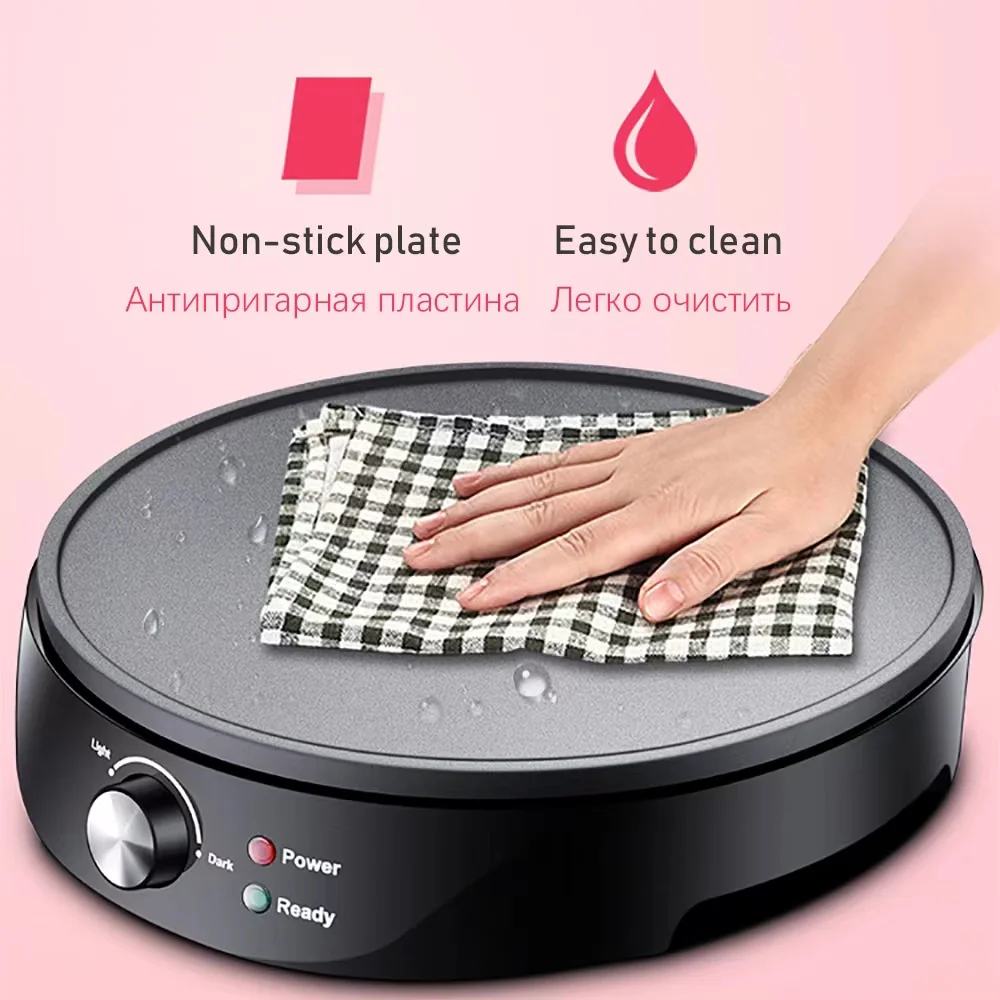 Sonifer Roti maker Pancake machine Crepe Maker Electric Griddle Pancake Baking Crepe Dessert Maker  Frying Pan