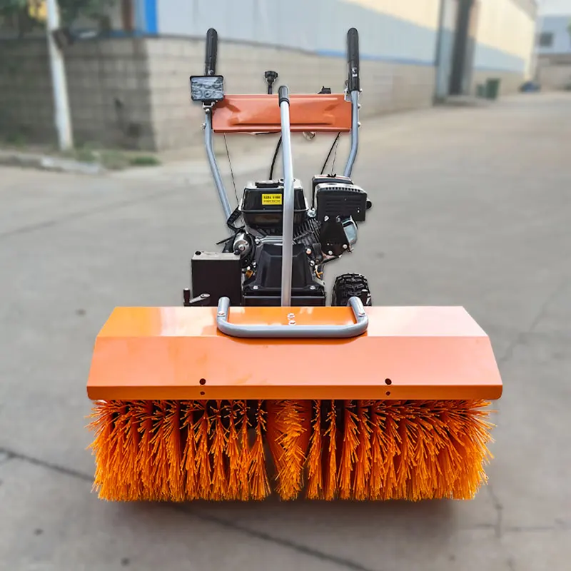 small fully automatic hand-held snow sweeper municipal sanitation household small snow sweeper