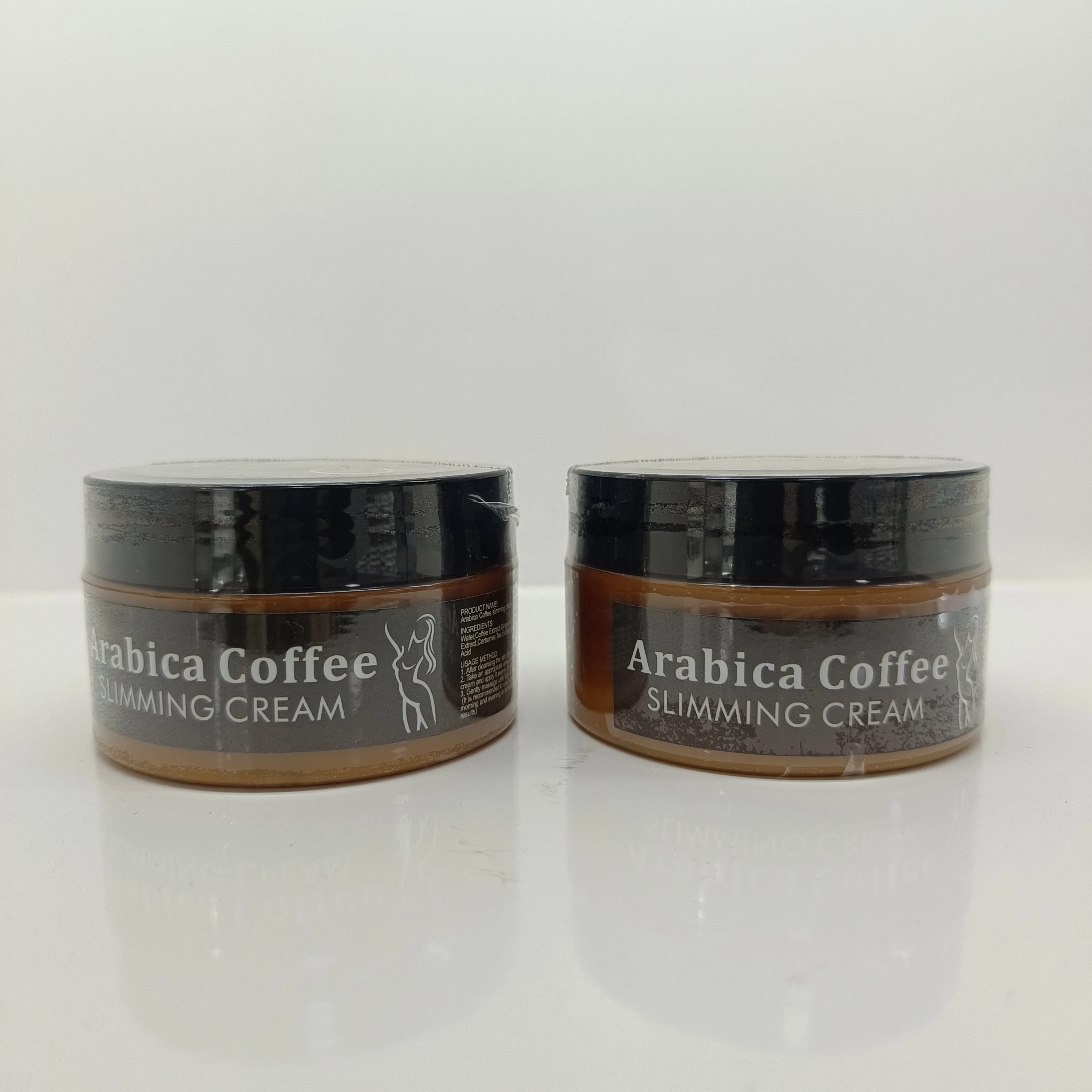 Vegan Herbal Coffee Ginger Slimming Cream for Body Shaping and Burning Stomach Thighs Belly Butt Fat Supports Weight Loss