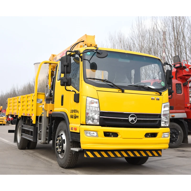 High quality cranes hydraulic truck mounted 6.3 tons lorry-mounted crane truck with cranes for sale