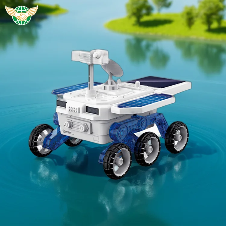 STEM Toys Educational New Clean Energy Toys DIY Solar Mars Exploration Car for School Kids
