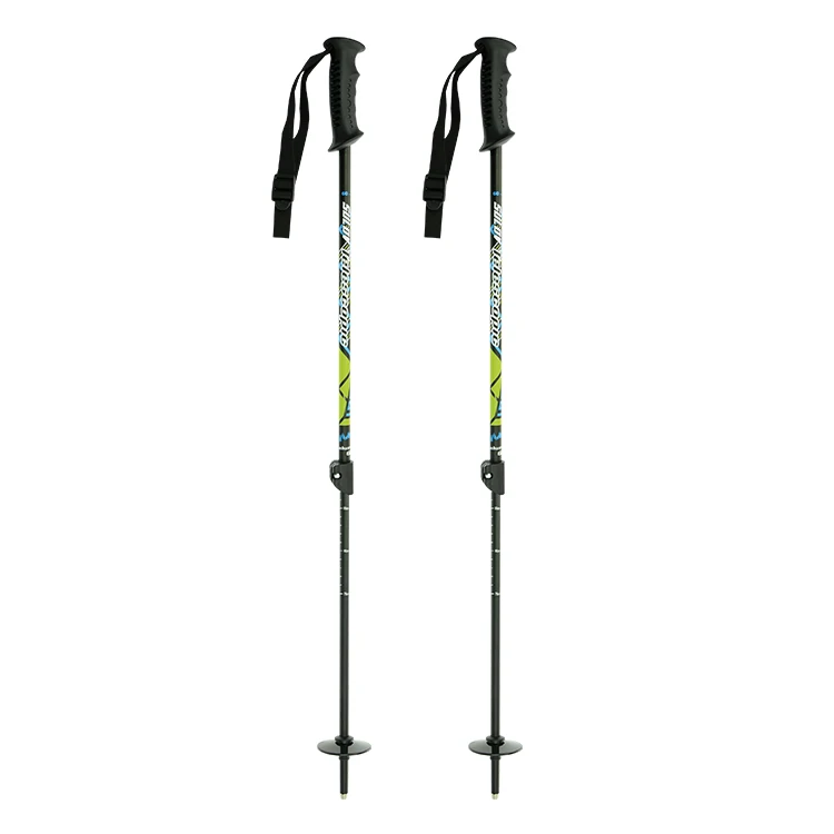 Customized Trekking Pole Cross Country Skiing Stick Professional Carbon Fiber Snow Ski Poles
