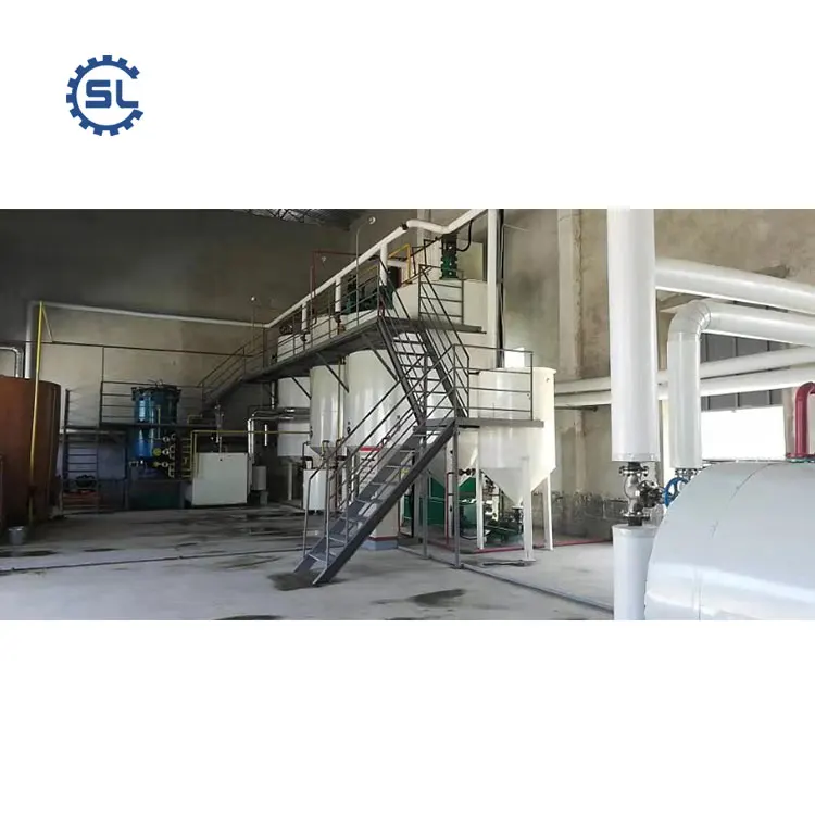 Small Scale Edible Oil Refinery Plant Coconut Processing Machine Production Line