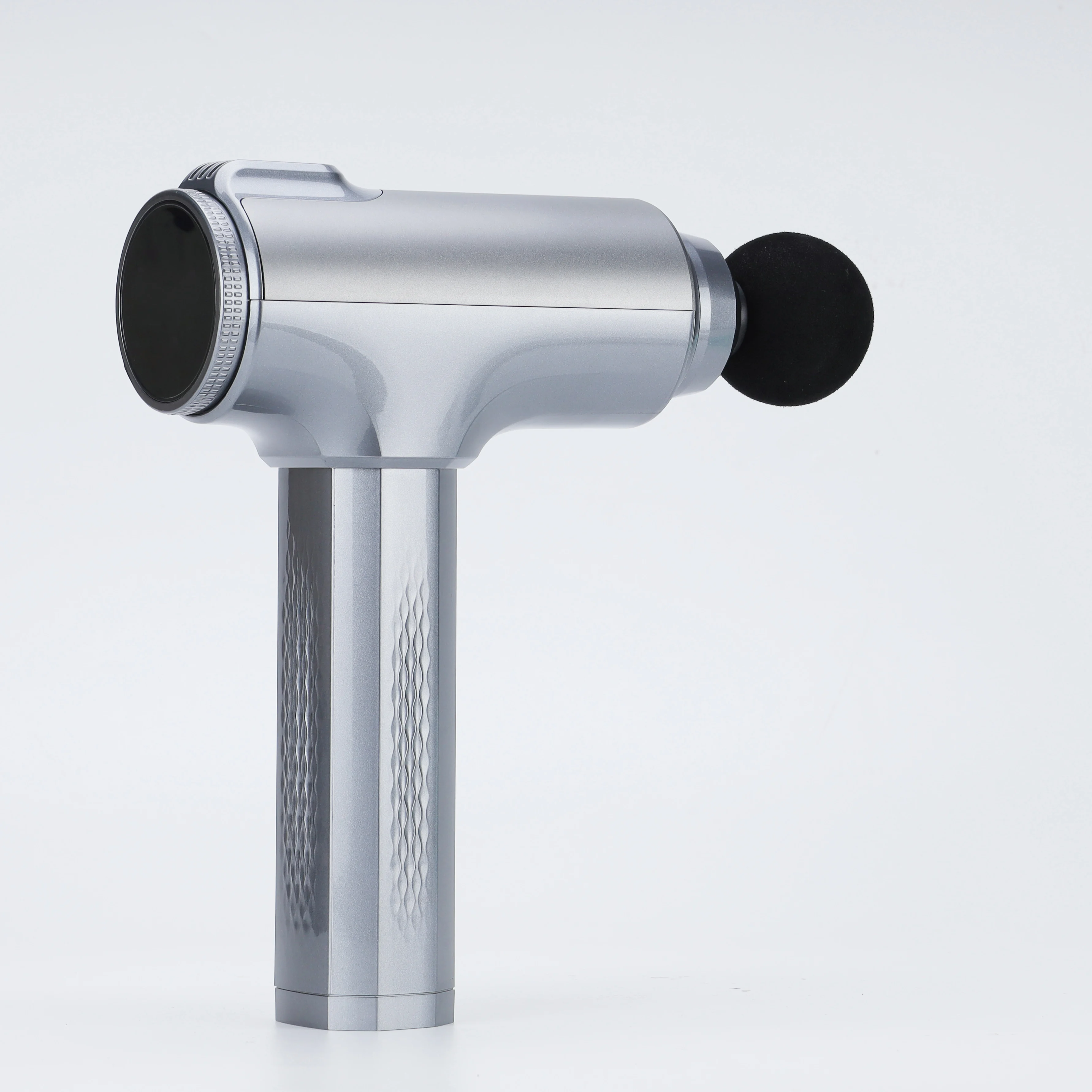 Manufacturer massage gun 6 Heads Digital massage gun Mini Handheld Electric Body deep Massager Sports Drill fascia gun