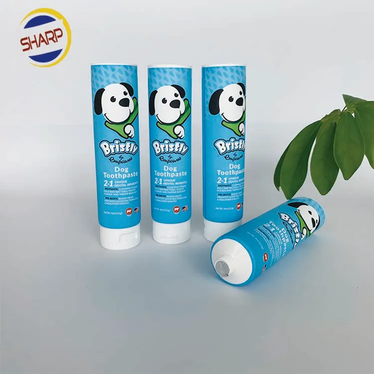 45mm Diameter Facial Scrub Jam PE Plastic Cosmetics Plastic Container Tube