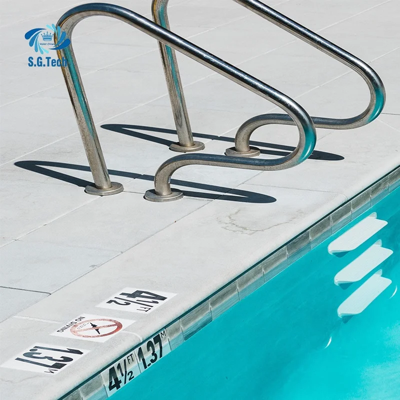 Brand New Pool Handrail Above ground SS304 Safety armrest For WATER CROWN swimming pool accessories