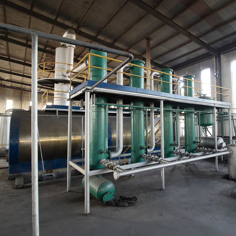 Direct Manufacturer Continuous Used Rubber Tyre Recycling Plant for Sale