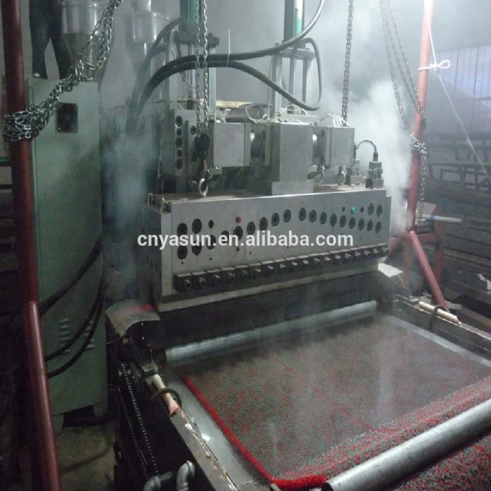 Calendering PVC Floor Carpet Making Machine