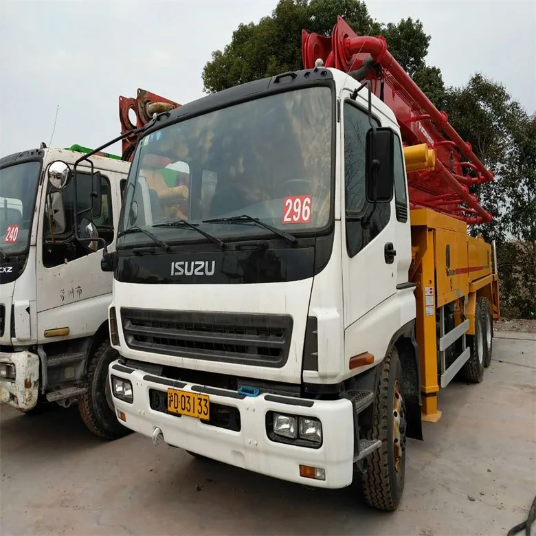 used putzmeister concrete pump truck with reliable quality and condition cheap for sale