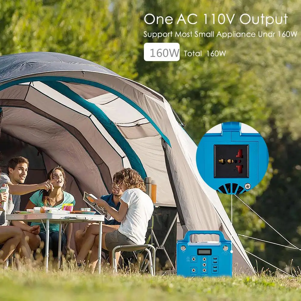 12000mah Portable Power Station Lipo Battery Supply For Cpap Outdoors Camping Travel Hunting Emergency Power Station