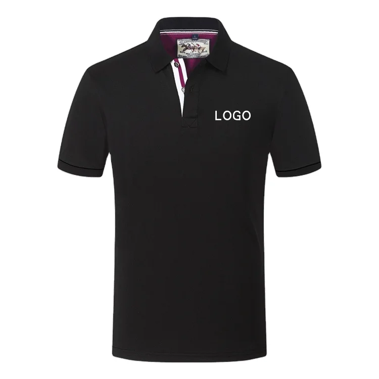 Custom blank polo shirt printed embroidery logo t shirt for men polo