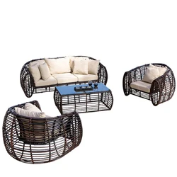 Wholesale Cheapest Ball Egg Shaped Chair Indoor Outdoor Hotel Leisure Furniture Rattan Wicker Garden Sofa