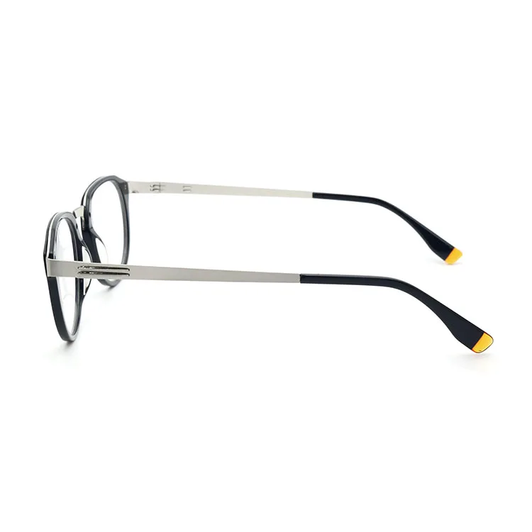 New popular fashionable design round eyeglasses frames vintage women stainless steel optical glasses frames