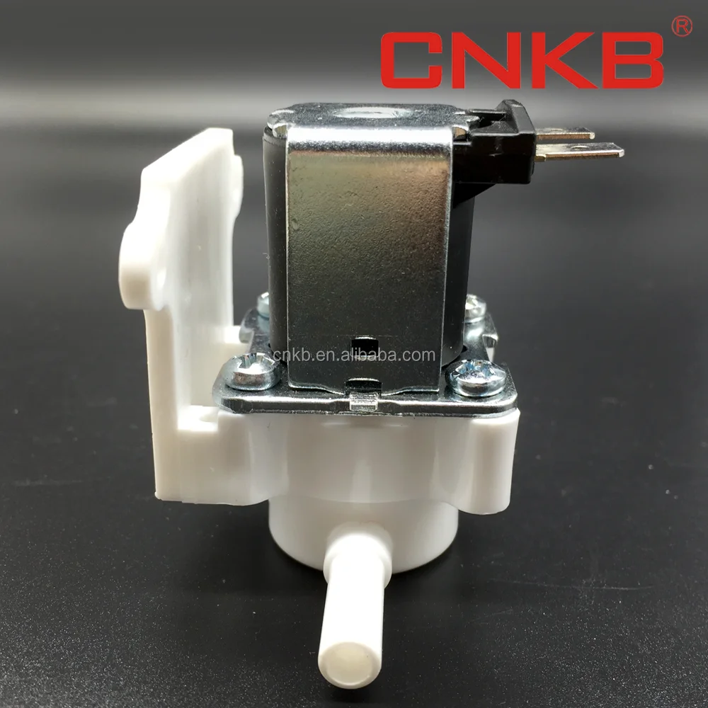 CNKB Factory Price 6.35mm DC12/24/36V plastic water dispenser drain valve FPD-270M ro valve