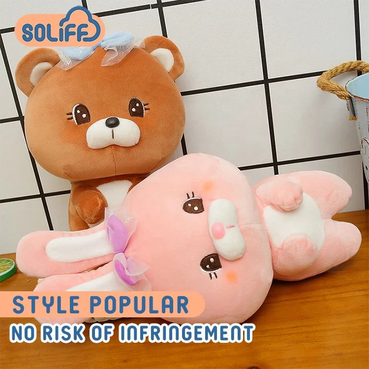 Children Plushie Custom Gatos De Peluche Oso Toys Soft Rabbit Toy Cat