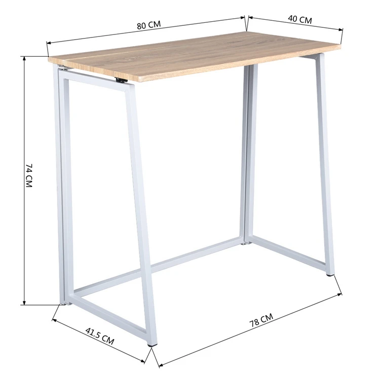 
FR/EU Dropshipping OK modern simple design home office MDF top study table desk computer desk 