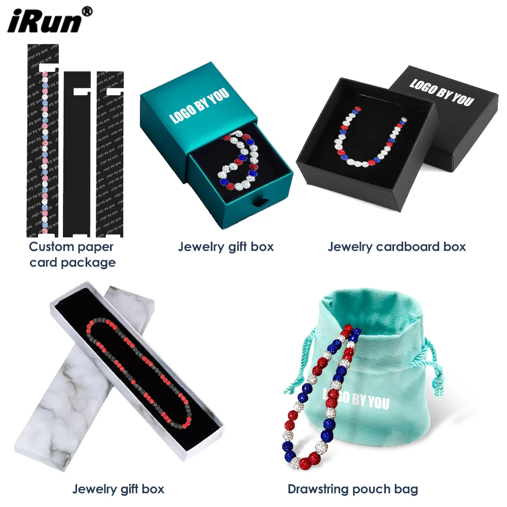 iRun Personalized Handmade Rhinestone Glam Car or Bag Rosary Decoration Sparking Clay Shiny Beads Hangings with Cross Pendant