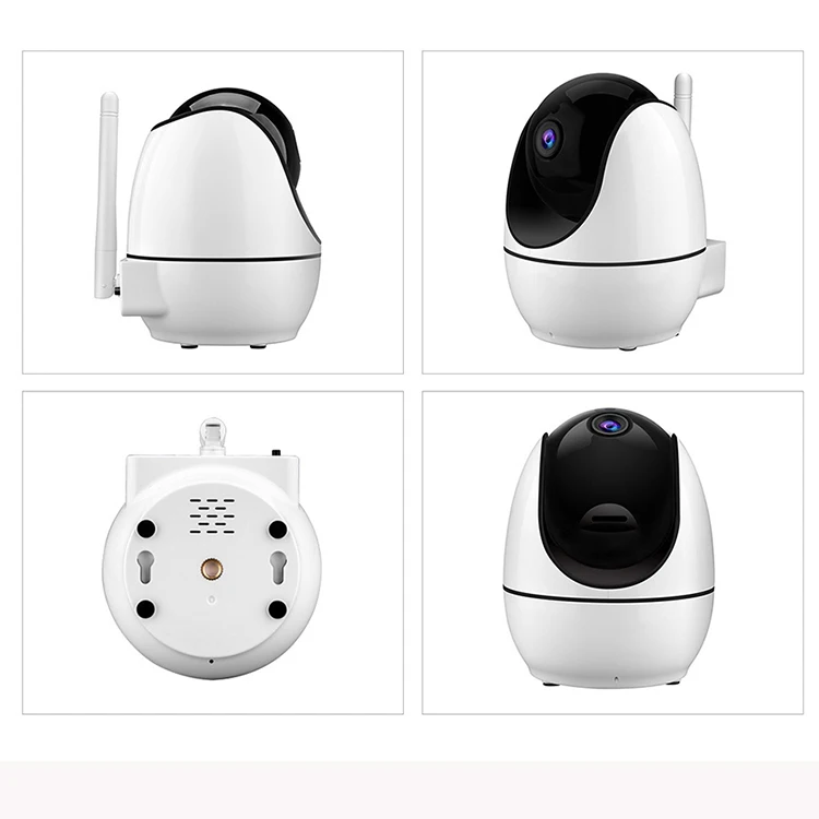New Baby Monitor 4.5Inch HD720P Wireless Night Vision with Two Baby Cameras Two-way Talk Back LCD Display Baby Monitoring Camera