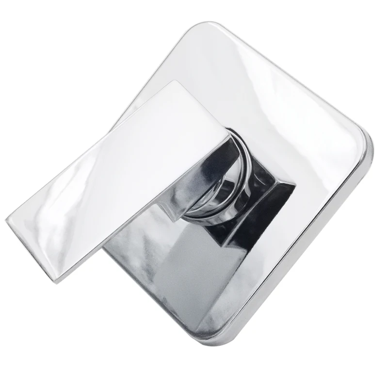 Square Manual Brass Stop Concealed Valve Shower Rain Faucets Mixers For Showers 1307