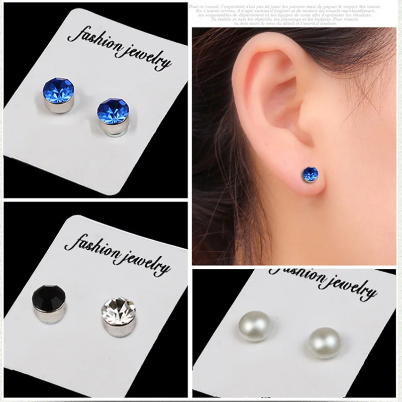 Getta sexy Magnet ear clip Stainless Steel faux Pearl earring Wholesale Manufacturers Magnetic earrings for men and women