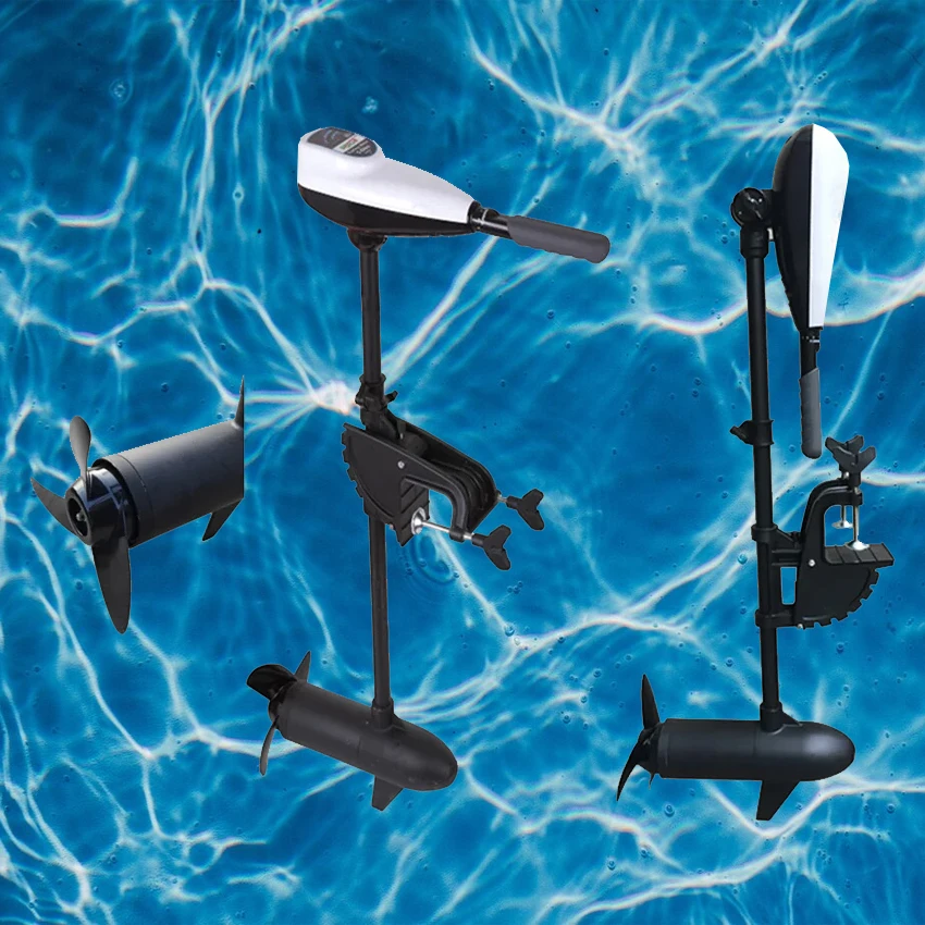 Hot Sale MARINE 12 V 36 LBS Outboard Motor Boats Engine Electric Propeller For Boat Fishing Boat Propeller