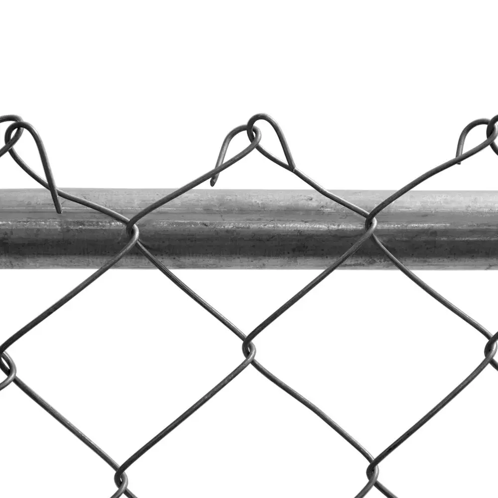 8 Foot Used Airport Galvanized Cyclone Wire Mesh 1.5 Inch Chain Link Fence Rolls farm fence wire mesh galvanized