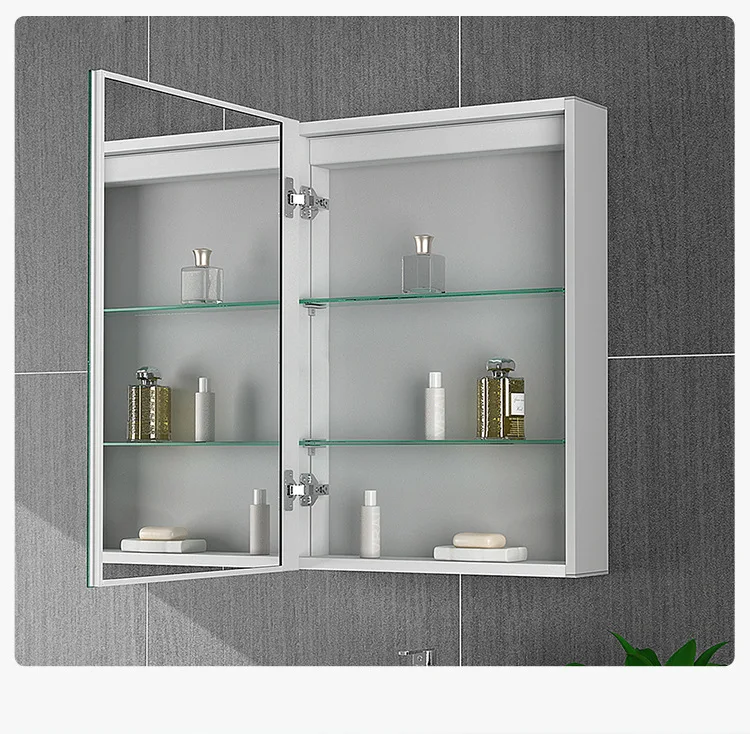 CBM New Design Led Lighted Wall Mounted Smart Bath Mirror Cabinet Bathroom Medicine Cabinet