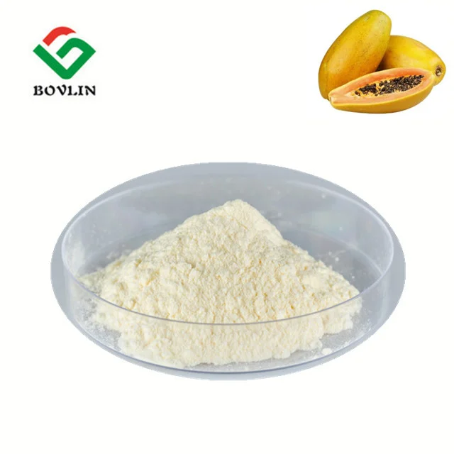 
Manufacturer Price Papain Enzyme Powder Extracted From Papaya Fruit 