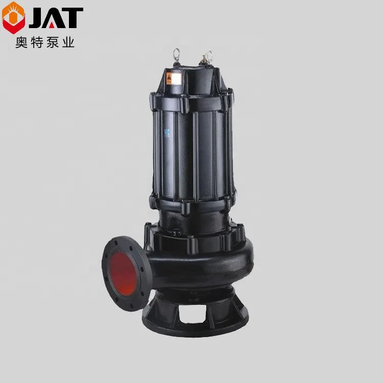 Submersible sewage pump for water pool sewage system treatment plants