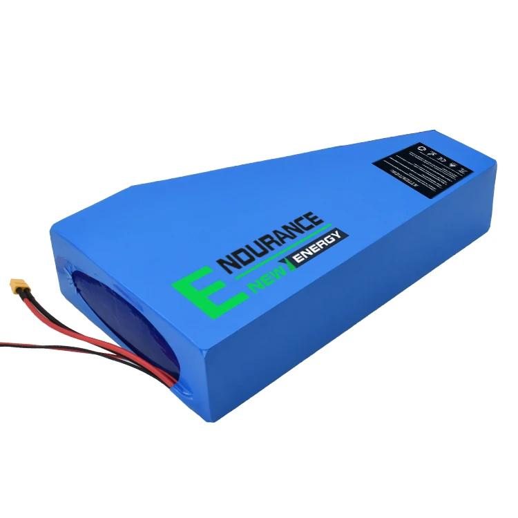 36V/48V/52V/72V 10-45Ah треугольный литиевый аккумулятор для электрического велосипеда