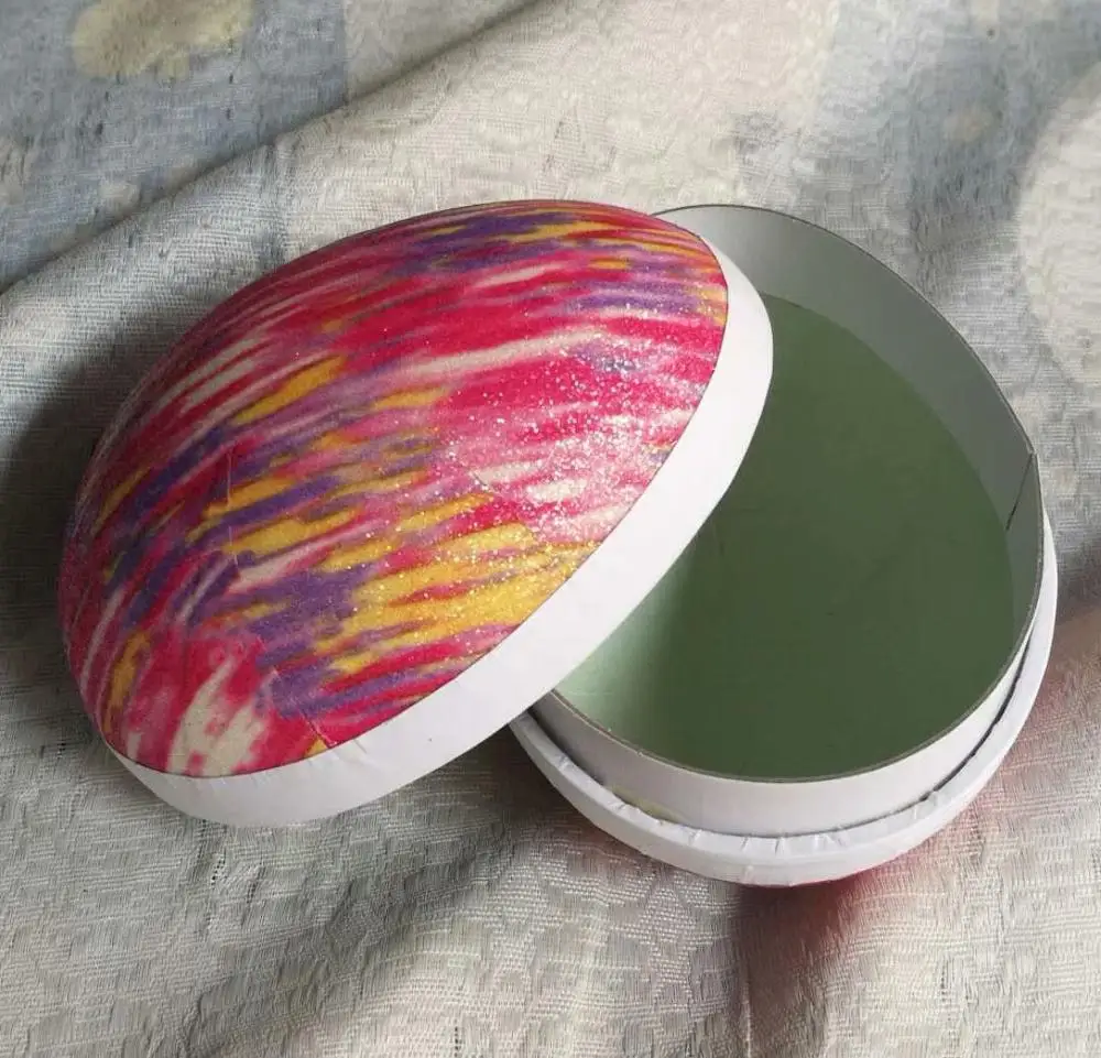 Easter Vintage Decoration Painted Giant Paper Mache Eggs for 2023 Easter Hunt Custom Diy Paper Eggs Ornament