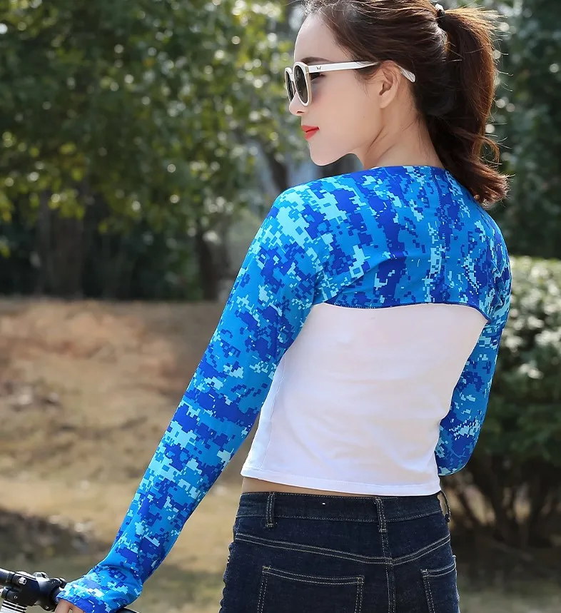 Islamic shoulder cooling bolero shawls arm sleeve hijab for muslim women