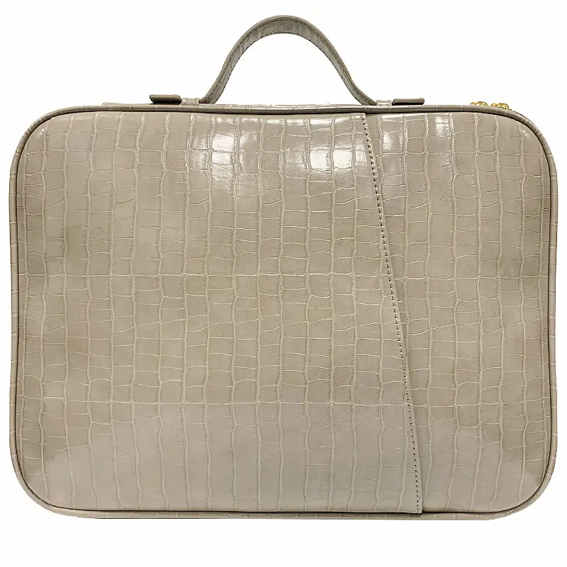 Customized University Crocodile File Folder Pouch Travel Document Bag Hot Laptop Book File A4 Paper