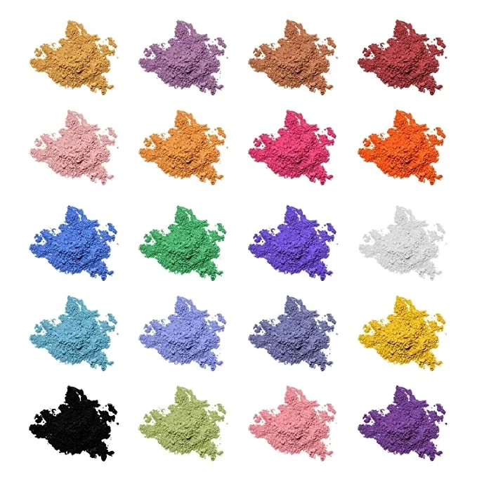 CNMI слюда Блестящий Порошок для пигментных чернил Керамические искусства Косметика свеча