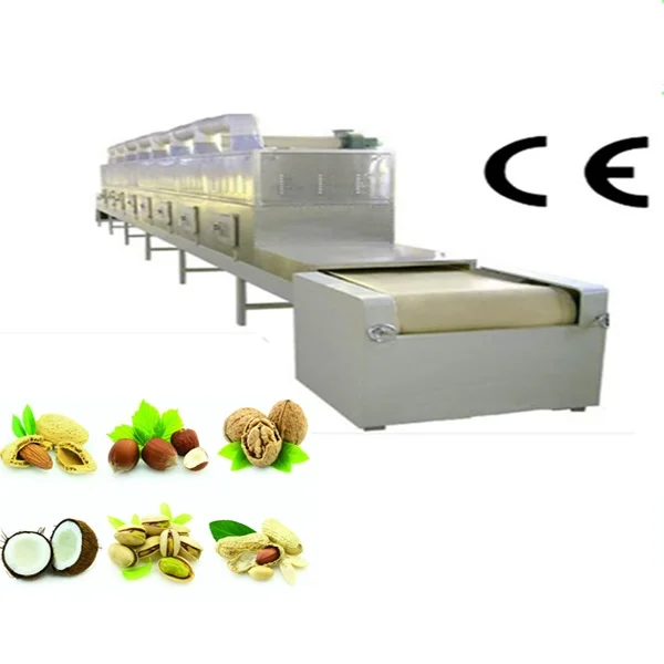 Microwave Drying Equipment for Nuts and Dried Fruits Drying Sterilizer