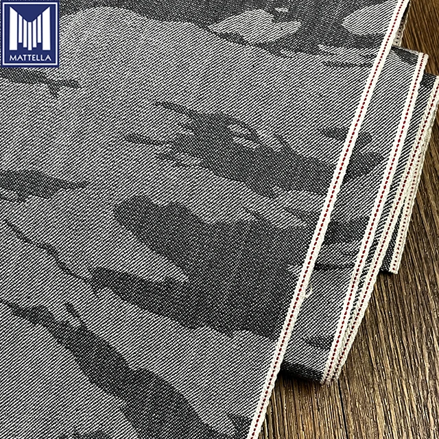 Medium Weight Grey Color Vintage Raw Japanese Style 100% Cotton 10oz Selvedge Denim Jeans Fabric For Men Pants Jackets