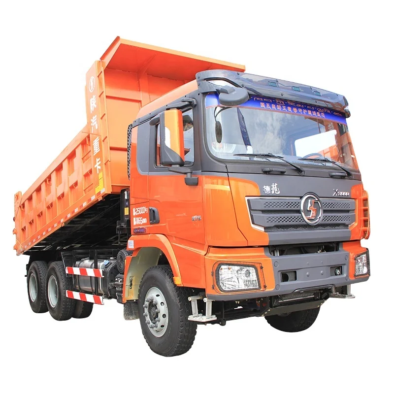 Chinese Shacman Dump Truck X3000 6x4 371hp Euro2/4  LHD Tipper Truck with good price