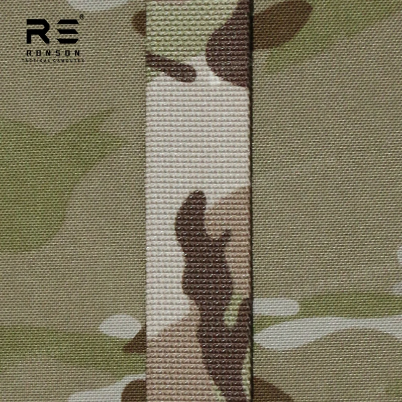 25mm sling Camouflage printed webbing MULTICAM ARID polyester Webbing Tape for tactical Bag and Backpack