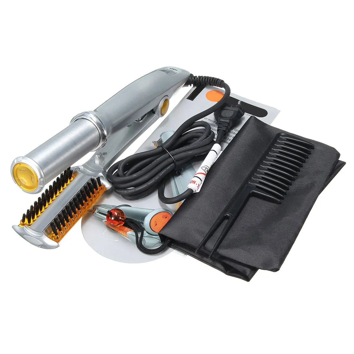 2 In 1 360 Rotating Curling Iron Home Salon Curling Iron Rotating