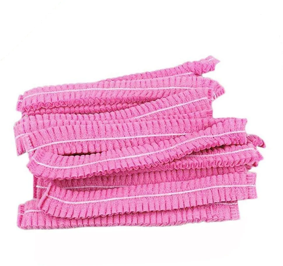 Высококачественные черные модные тонкие нетканые сетчатые сетки для волос под заказ Розовые черные сетки для волос