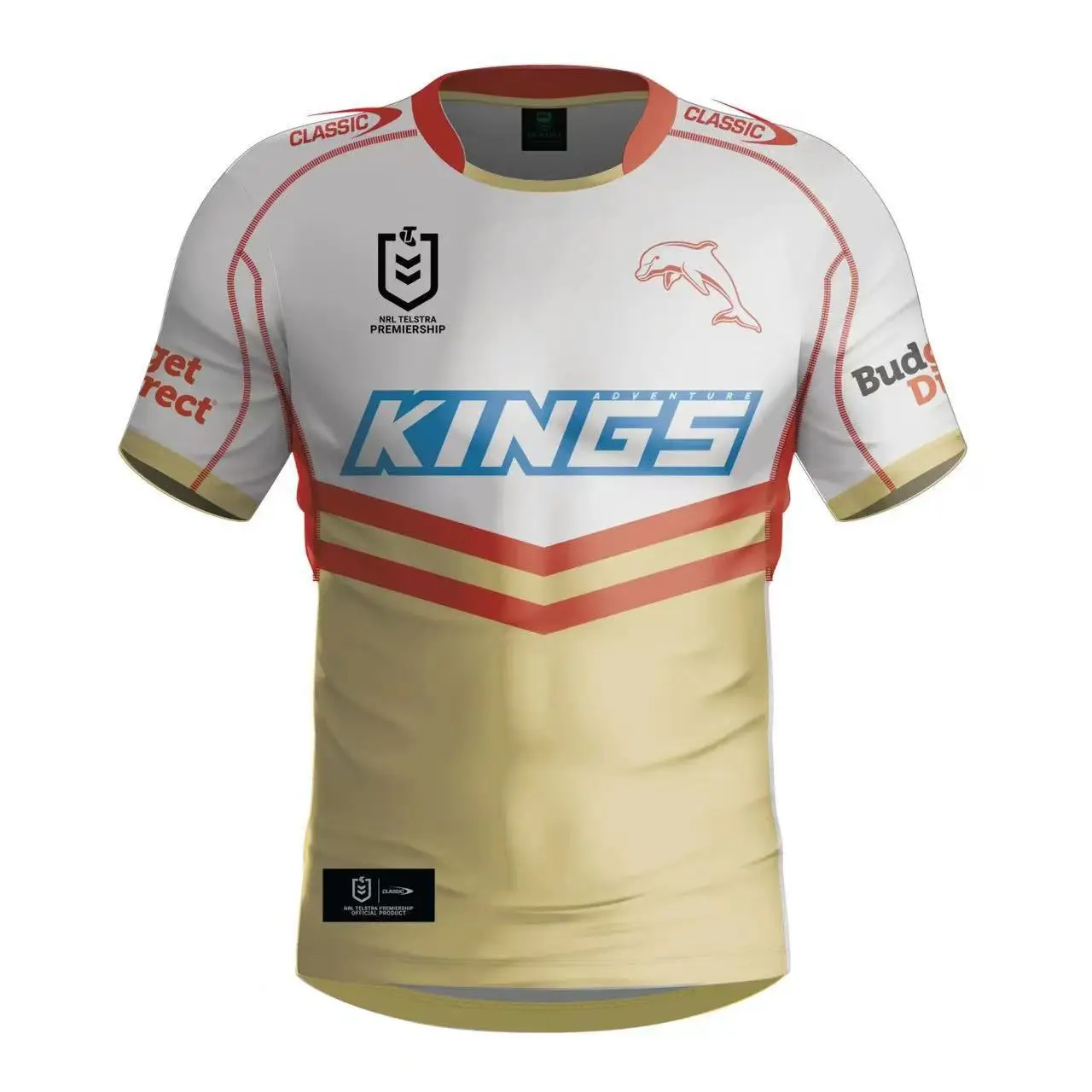 Custom 2024 NRL Broncos Dolphins main Guest Sea Eagles rugby jersey