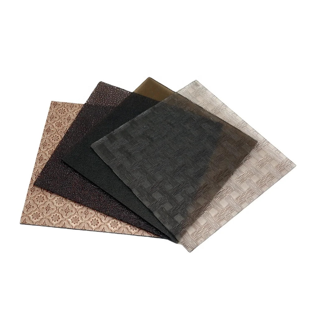 3.0-8mm decorative stained plate pattern glass