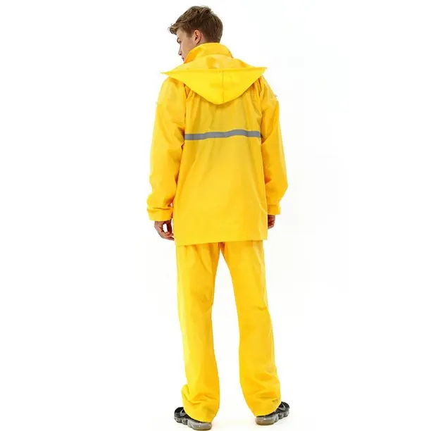 Пончо с капюшоном для мальчиков и девочек, непромокаемое и дышащее, из полиэстера, 100