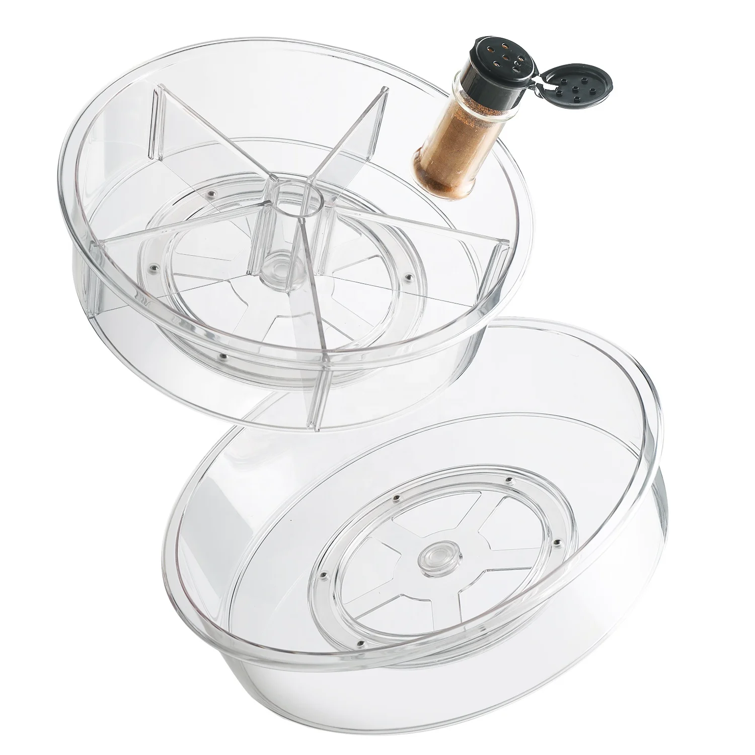 China Factory Plastic Kitchen Grain Round Rotating Storage Turntable Lazy Susan