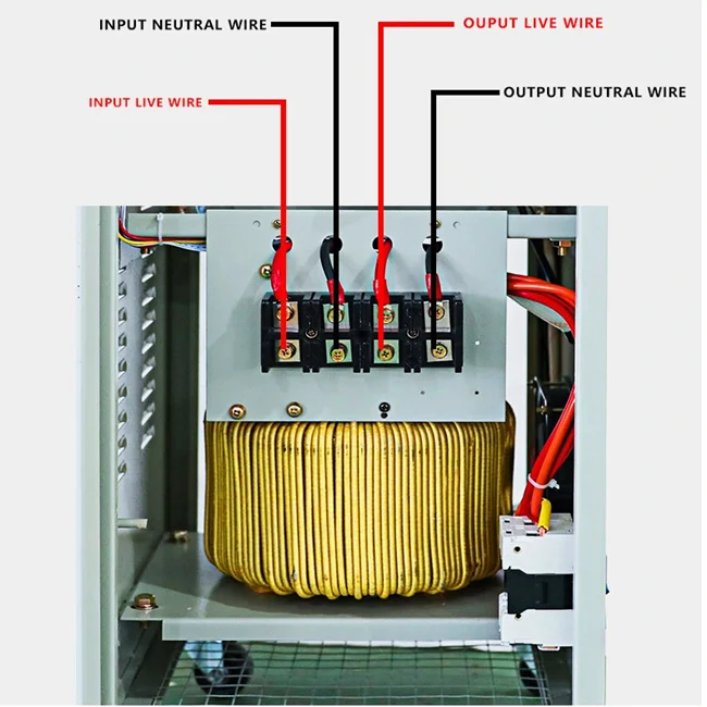 TND 3KVA 220V Single Phase 3KW Servo AVR Voltage Stabilizer