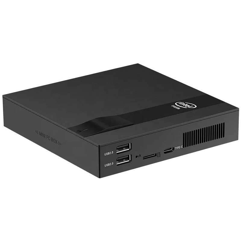 Mini PC J3455 Quad-core 8GB DDR3L 512GB M.2 SSD 2.4/5.0G WiFi Blue-tooth4.0 VGA 4K 4*USB Type-C