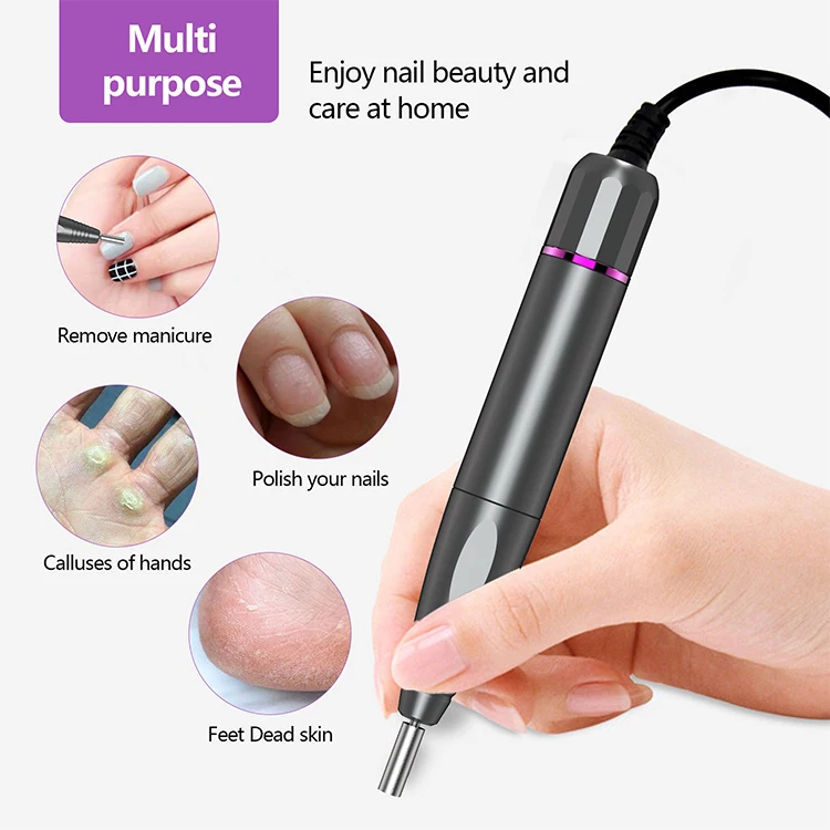 Factory Portable Nail Drill Electric Portable Manicure Pedicure Tools DIY Acrylic Nails Polishing Machine 4.jpg