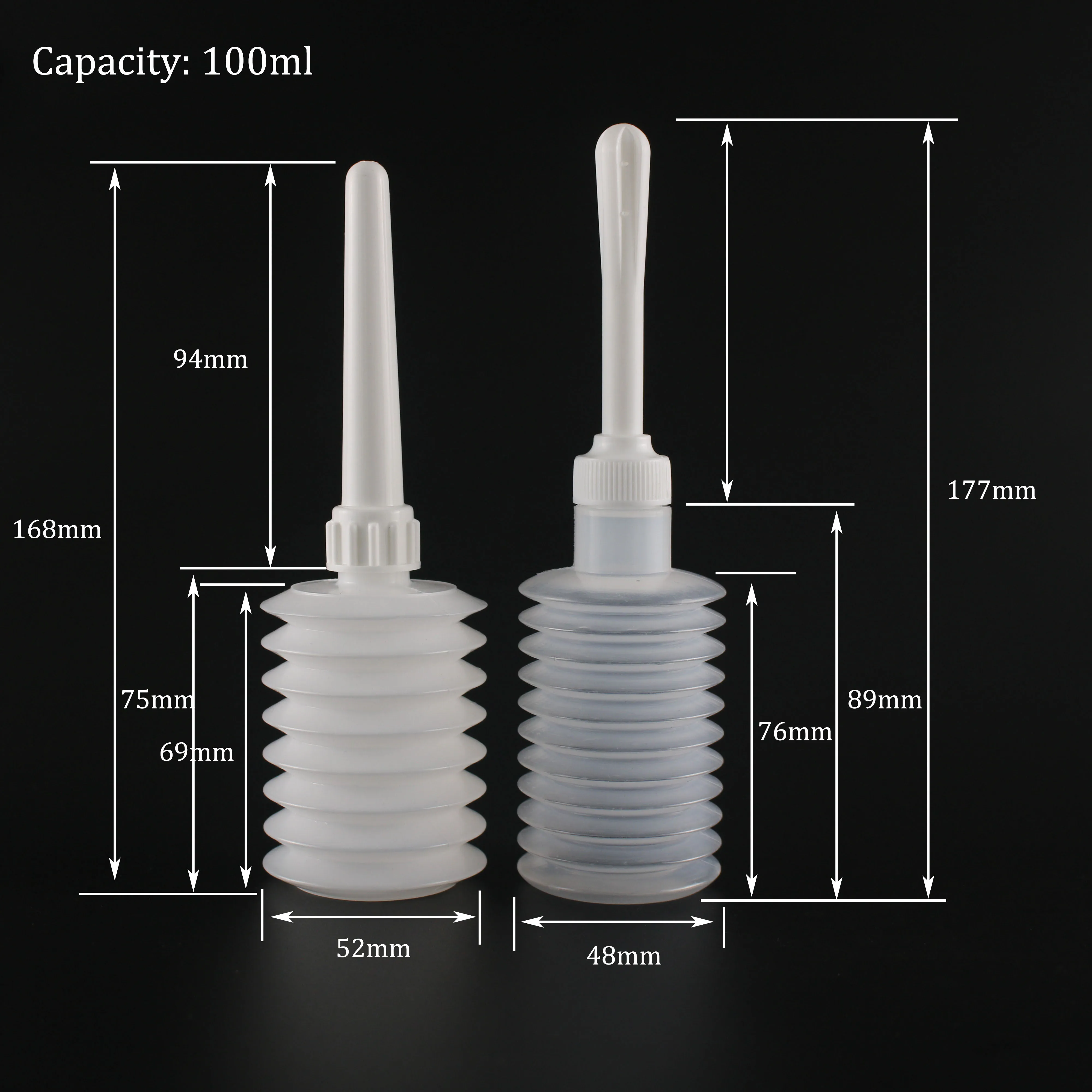 hot sell 5ml 30ml 50ml 100ml PE vaginal douche product