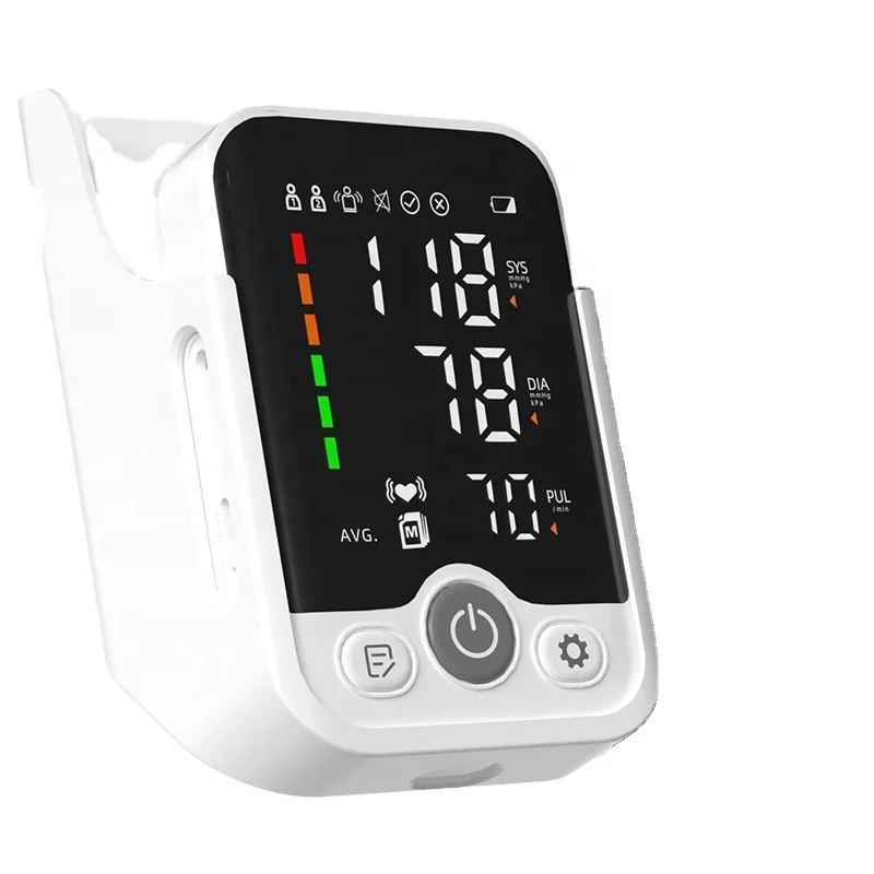 Professional Medical Digital Machine Sphygmomanometer Electronic Upper Arm Blood Pressure Monitor with Bluetooth