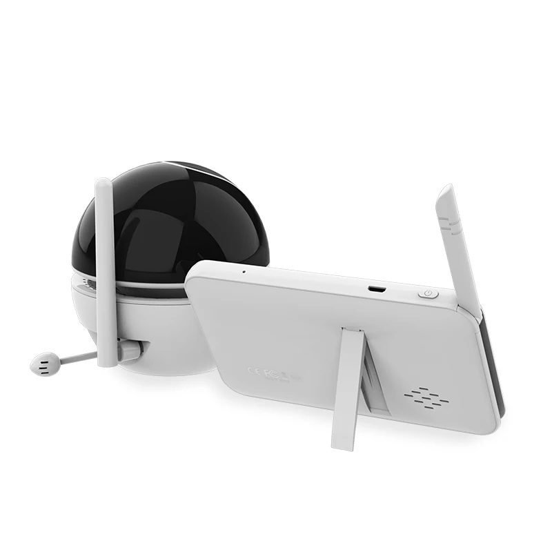 
New Baby Monitor with 5inch Smart Touch Display Wireless HD 720P PTZ Baby Cameras Wholesale Video Baby Monitoring Camera 
